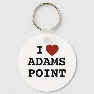 Je adore le porte-clés Adams Point