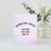 Je Afbeelding hier - Creëer je eigen Briefkaart (Staand voorkant)