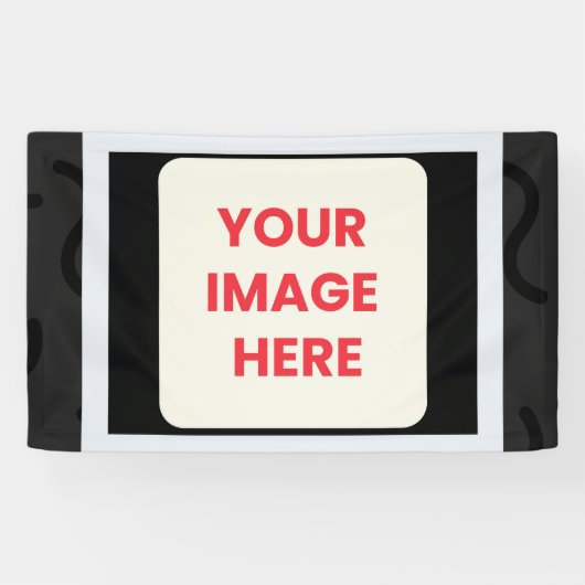 je afbeelding hier spandoek (Horizontaal)