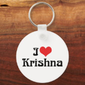 Je aime Krishna Porte-clés (Recto)