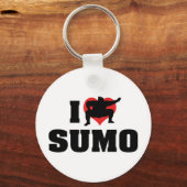 Je aime le porte-clés Sumo (Recto)