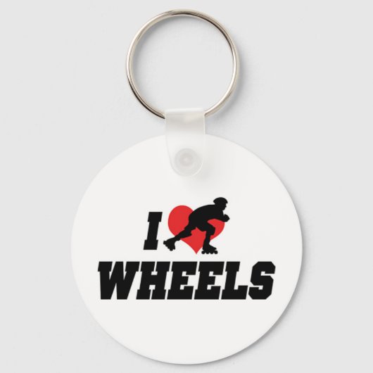 Je aime les roues porte-clés (Recto)