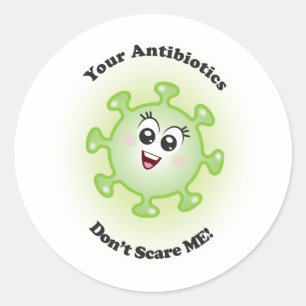 Je antibiotica maken ME niet bang! Stickers
