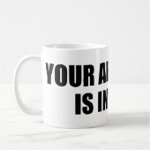 Je argument is ongeldig koffiemok (Links)