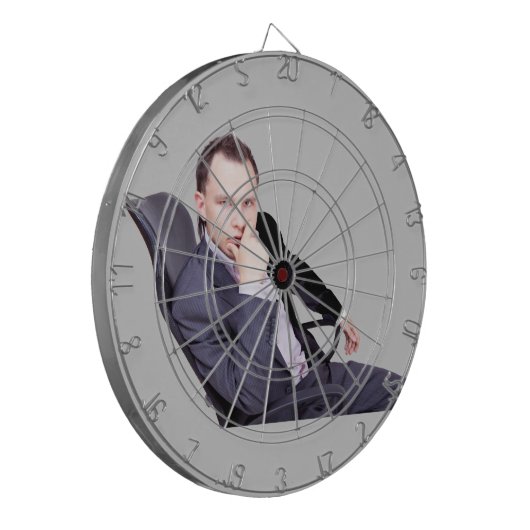 Je baas dartbord (Voorkant Links)