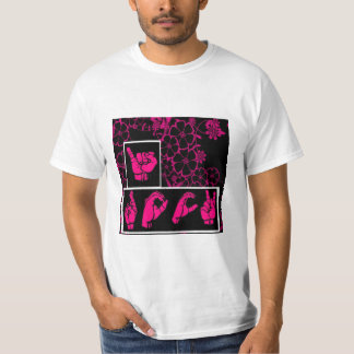 JE BASCULE le T-shirt de langue des signes