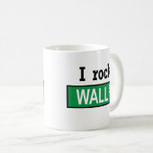 Je bascule Wall Street - tasse (Devant droit)