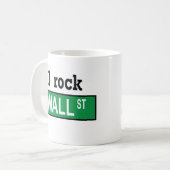 Je bascule Wall Street - tasse (Devant gauche)