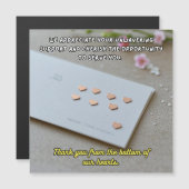 Je bedachtzaamheid betekent alles (Voorkant / Achterkant)