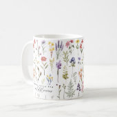 Je behoort tot de wilde bloemen koffiemok (Voorkant links)