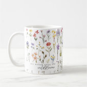 Je behoort tot de wilde bloemen koffiemok (Links)