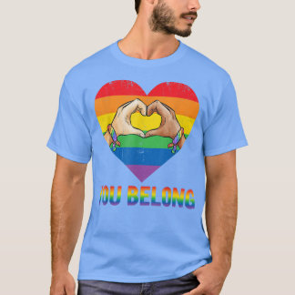Je behoort tot LGBTQ+ Rainbow Gay Pride LGBT T-shirt