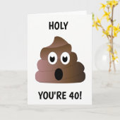 JE BENT 40 KAART (Gele Bloem)