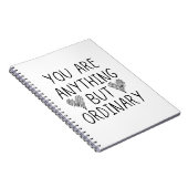 Je bent alles behalve gewoon notitieboek (Rechterzijde)