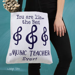 Je bent als de Beste Muziekleraar Ooit Tas