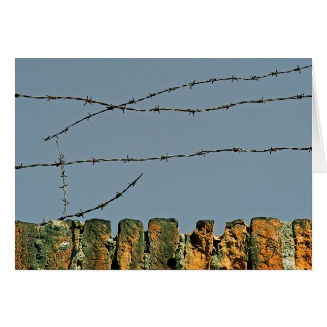 Je bent Barbed. (Voorkant Horizontaal)