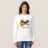 Je bent Battylicious White T-shirt Sweatshirt (Voorkant volledig)
