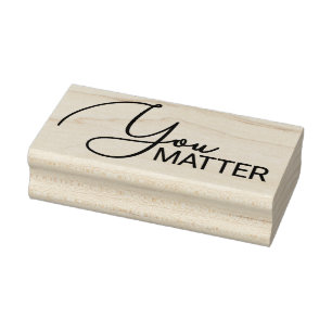 Je Bent Belangrijk 1 Rubberstempel