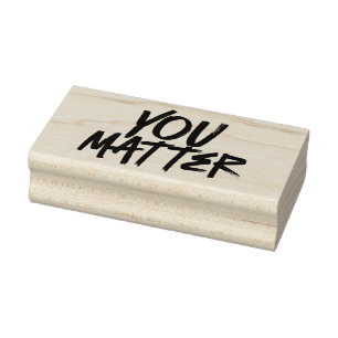 Je Bent Belangrijk 2 Rubberstempel