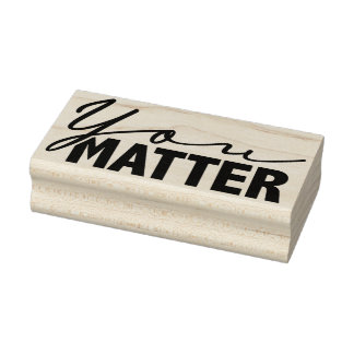 Je Bent Belangrijk 5 Rubberstempel
