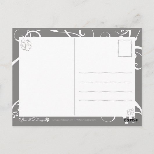 Je bent belangrijk briefkaart (Achterkant)