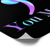 Je bent belangrijk voor Semicolon Cat Suicide Awar Poster (Hoek)