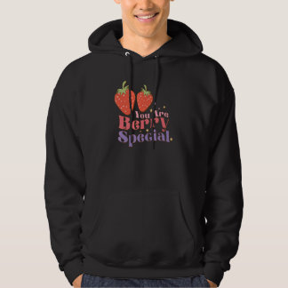 Je bent Berry Special Cute Herfst Women's Sweet Pu Hoodie