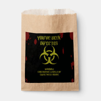 Je Bent Besmet – Zombie Virus Behandeling Bedankzakje