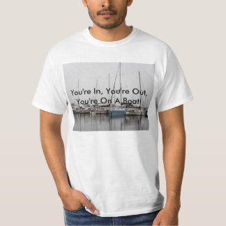 Je bent binnen, je bent buiten, je zit op een Shir T-shirt