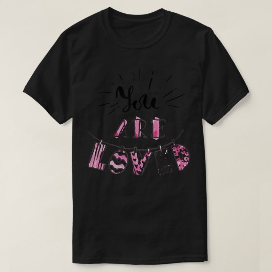 Je bent blij met Valentijnsdag T-shirt (Design voorkant)