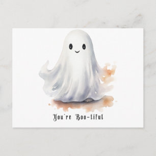 Je bent Boo-tiful Schattig Spook Halloween Feestdagenkaart