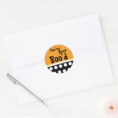 "Je bent Boo'd geweest" Ronde Sticker (Envelop)