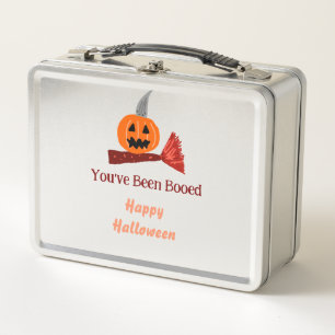 Je bent Booed fijn Halloween pompoen bezem sc