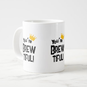 Je bent brouwbaar extra grote beker