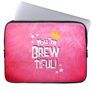 Je bent brouwbaar laptop sleeve