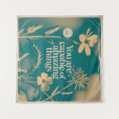 Je Bent Capabel Van Geweldige Dingen Wandkleed (Voorkant (horizontaal))