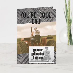 Je bent Cool Dad — Tractor Vaderdag Card Kaart