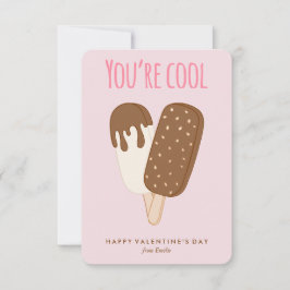 "Je bent cool" Kinder klaslokaal Valentijnse  Kaart