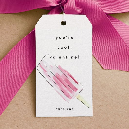 Je bent Cool Valentijnsdag Cadeaulabel