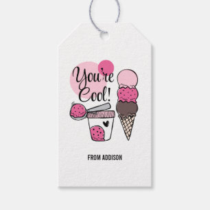 Je bent Cool Valentijnsdag Gift Labels Cadeaulabel