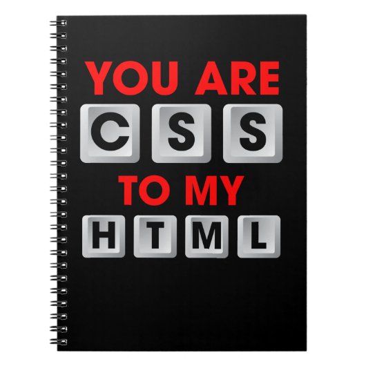 Je bent CSS in Mijn HTML Notitieboek (Voorkant)