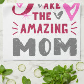 JE BENT DE AMAZING MOM THEEDOEK (Gevouwen)