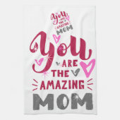JE BENT DE AMAZING MOM THEEDOEK (Verticaal)