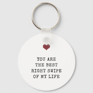 Je bent de beste juiste zwemmer van mijn Valentijn Sleutelhanger