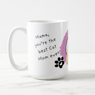 Je bent de beste kattenmoeder ooit koffiemok