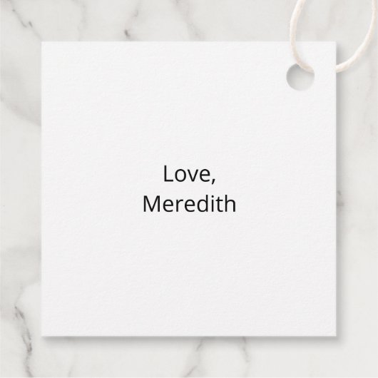 Je bent de beste leraar ooit, Teacher Gift Bedankjes Labels (Achterkant)