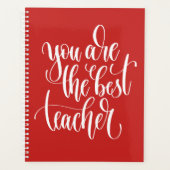 Je bent de beste leraar planner (Voorkant)