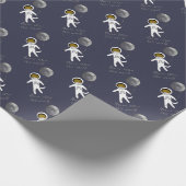 "Je bent de beste wereld", de 'Space otter gift'-o Cadeaupapier (Hoek)