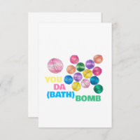 Je bent de Bomb Funny, geïllustreerd bedankt