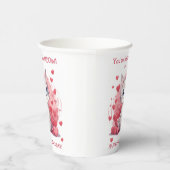 Je bent de Cat's Meow Valentijn Papieren Bekers (Rechts)